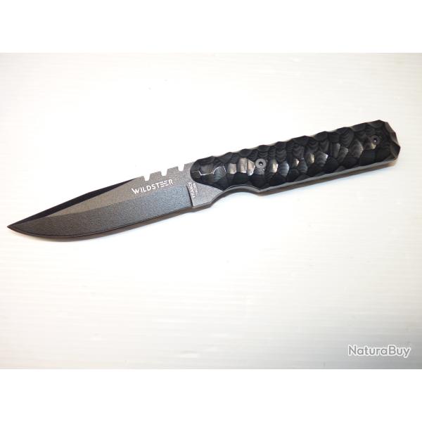 Couteau Wildsteer Baby Wild Micarta Noir Toxifi Edition limite 20 ANS