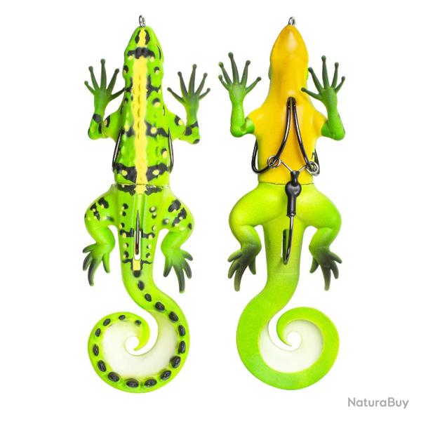 Leurre Lunkerhunt Skitter Lizard 13cm 21g 13cm Fire Belly