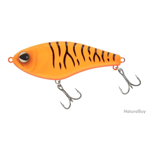 Poisson Nageur Sakura Baffeur Jerk 10cm 41g 10cm 199 - Orange UV Tiger