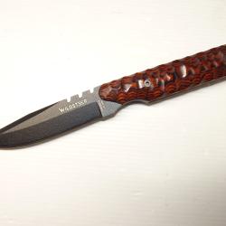 Couteau Wildsteer Baby Wild Pakawood Cocobolo toxifié Edition limitée 20 ANS