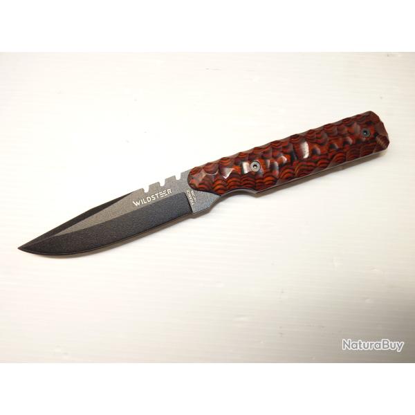 Couteau Wildsteer Baby Wild Pakawood Cocobolo toxifi Edition limite 20 ANS