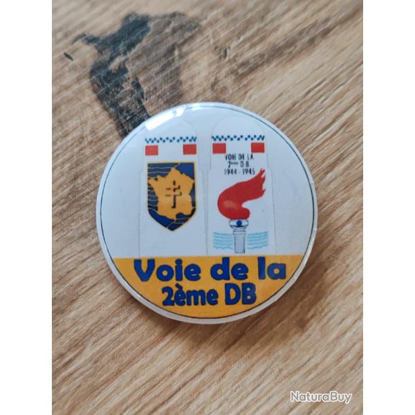 BUTTON " VOIE DE LA  2 EME DB"