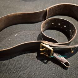 VII- Ceinturon noir gendarmerie.