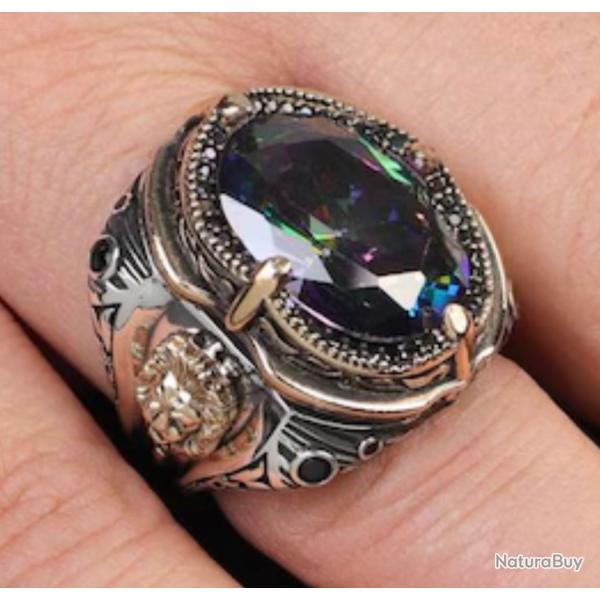 Bague chevalire lion