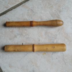 Anciens bourroirs en buis