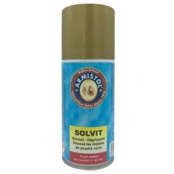 A&eacute;rosol solvant poudres et d&eacute;plombant sp&eacute;cial poudre noire SOLVIT Armistol 150ml