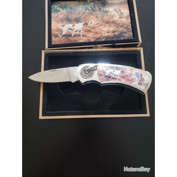 couteau de chasse dcor