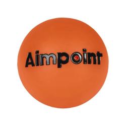 BOULE LEVIER CULASSE CAOUTCHOUC ORANGE AIMPOINT