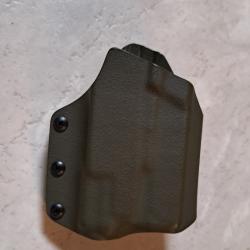 holster pour glock 45 équipé avec lampe Olight Baldr S