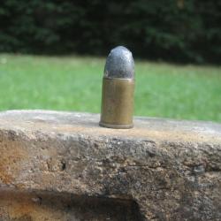 balle pour bull dog, 450 poudre noire, munition ancienne de collection