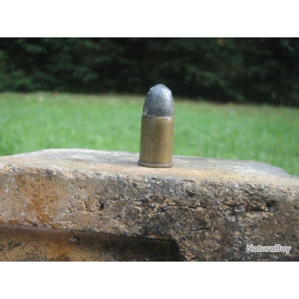 balle pour bull dog, 450 poudre noire, munition ancienne de collection
