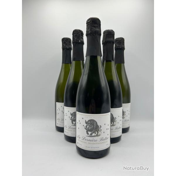 Ptillant la Dernire Battue Mthode Trad Blanc de Blancs Vin de France Ptillant - 6 Bouteilles