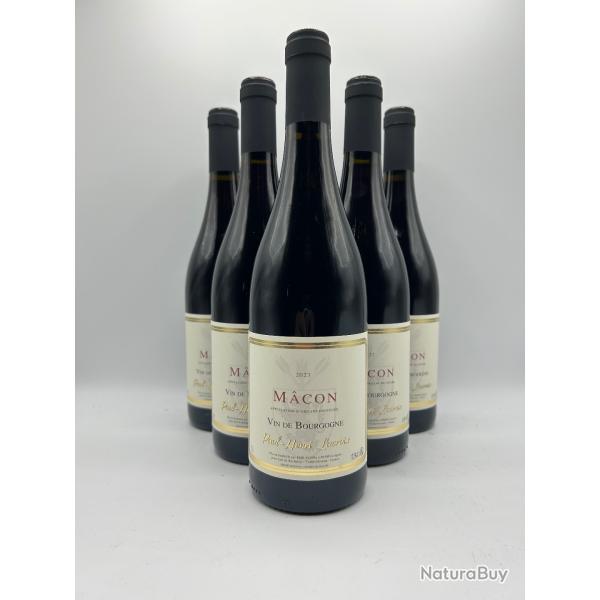 2023 Paul Henri Lacroix Mcon Rouge Vin de Bourgogne - 6 Bouteilles