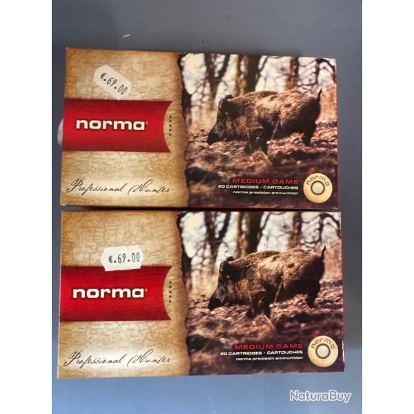 Lot 2 bo�tes Norma 7mm 08 Rem 140 gr 9,1 g
