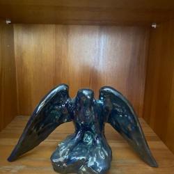 Aigle en grés flamme de Rambervillers