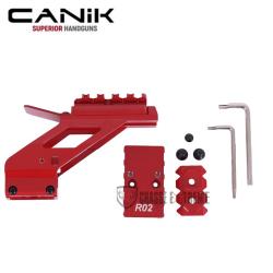 Rail Optique CANIK Alu Rouge