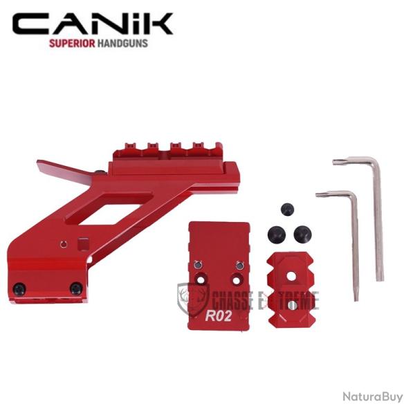 Rail Optique CANIK Alu Rouge