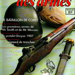 gazette des armes 227 bataillon de cor&eacute;e , sharps cavalry 1874 san marco, poignard us mk1, trench