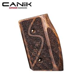 Poignée Bois CANIK Rival-S Racine de Noyer