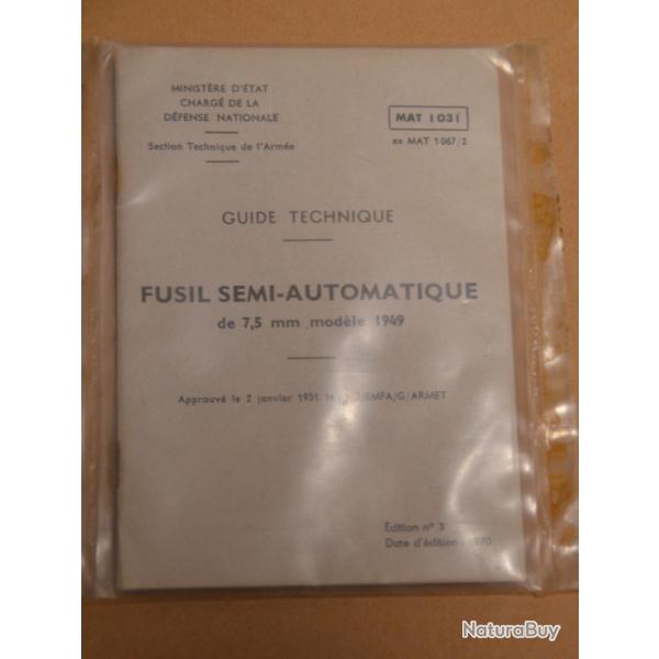 Guide Technique model mas 49