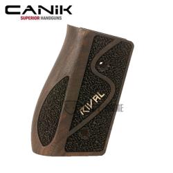 Poignée Bois CANIK Rival-S Noyer avec Logo