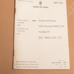 Guide Technique modelé famas