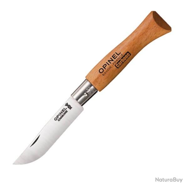 Couteau pliant Opinel N 05 "Tradition carbone"