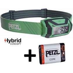 Lampe frontale Petzl Tikka Core verte