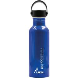 Gourde alu Laken Basic Oasis 0,75L bleue