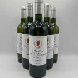 2019 Baronne de L'Esconge Bordeaux Blanc - 6 Bouteilles