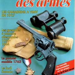 gazette des armes 230 grena-des &agrave; manche alleman-des 39-44, canadiens &agrave; vimy , colt sh&eacute;riff's 1851