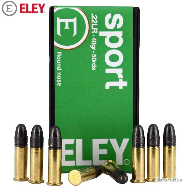 Cartouches ELEY Sport - 22LR (x500) 