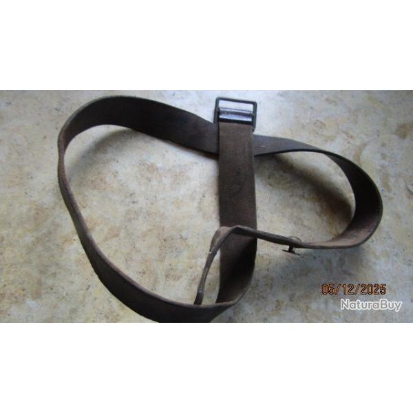 bretelle Berthier 1892 lebel 07/15 ww1 ww2 premire seconde guerre mondiale mousqueton fusil