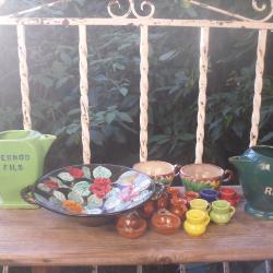 Lot de c&eacute;ramique Vallauris et publicitaire