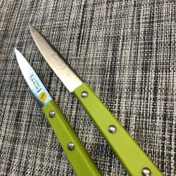 Lot de 2 couteaux »la fourmi » verts