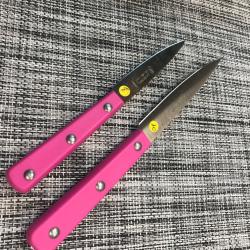 Lot de 2 couteaux »la fourmi » roses