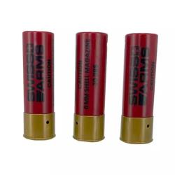 Lot de 3 cartouches 30 billes airsoft swiss arms