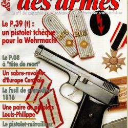 gazette des armes 278 p 39 tchèque , fusil grenadier 1816, p.08 tête de mort, pm usm3 , usm3 a1,