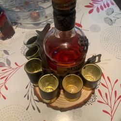 d&eacute;coration verre de chasseur