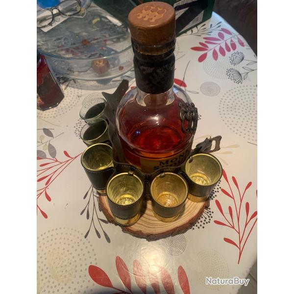 d�coration verre de chasseur