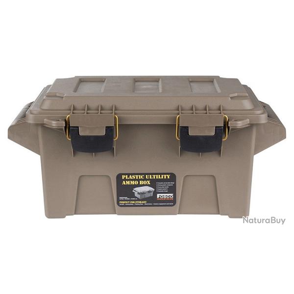 Bote  munitions/utilitaire compacte en plastique Coloris marron
