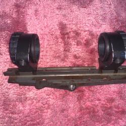 Montage de lunette Frf2 second type . Montage de la 806-4 bagues aluminium.