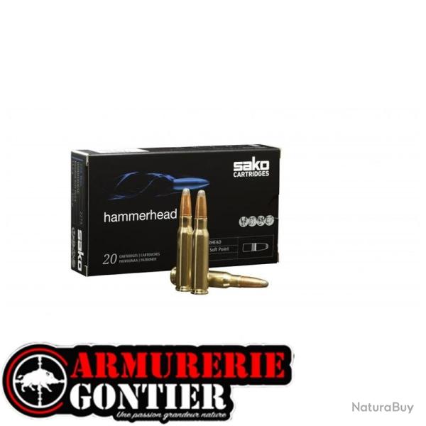 Munitions SAKO 30-06SPRG HAMMERHEAD SP 11.7G 180GR
