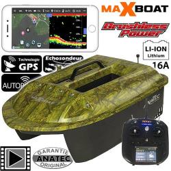 Bateau Amorceur Anatec Maxboat Oak Lithium 16A Brushless De-Sr07 Fishing Robot