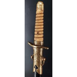 WW2 DAGUE D'OFFICIER DE LA MARINE IMPERIALE JAPONAISE - JAPON Seconde Guerre mondiale 2eme GM Japon