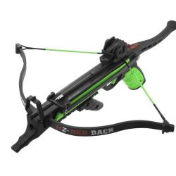 Pistolet Arbal&egrave;te Hori-Zone RedBack RTS 50-80 lbs en vert-noir Vert 80 lbs