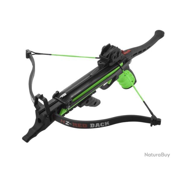 Pistolet Arbal�te Hori-Zone RedBack RTS 50-80 lbs en vert-noir Vert 80 lbs