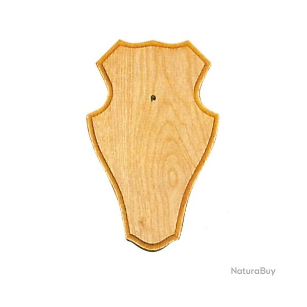 Ecusson trophe chevreuil Chne Clair 22x13cm avec compartiment logement machoir