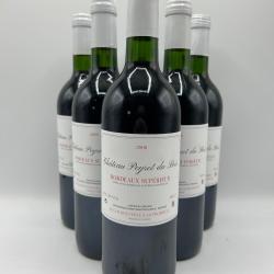 2008 Château Peyrot Peyrot du Bois - Bordeaux Supérieur Rouge - 6 Bouteilles lot