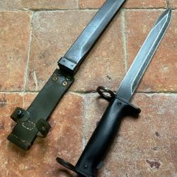 Ba&iuml;onnette fran&ccedil;aise MAS 49/56 - guerre froide / Indochine / Alg&eacute;rie